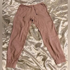 H&M Soft Drawstring Pink Pants